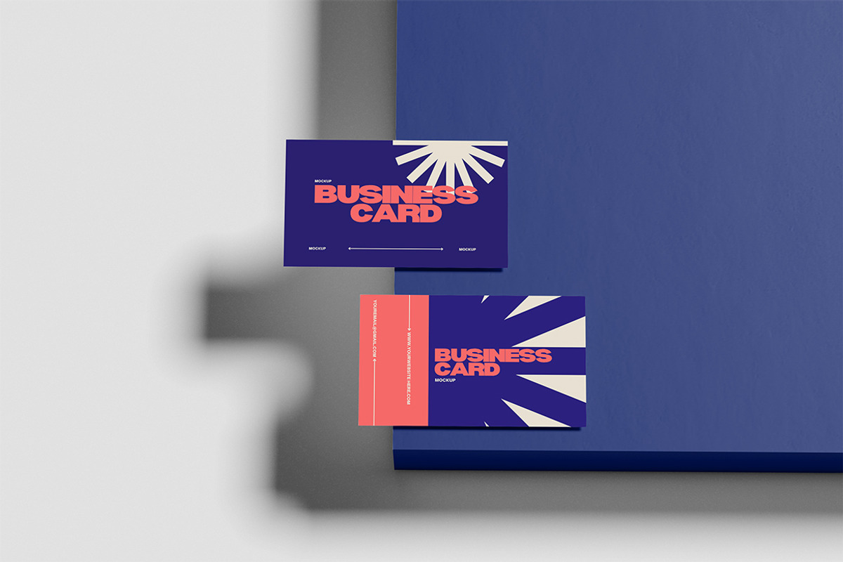 Business Card Mockup, a Merchandise Mockup by xavier_studio (Photo 2 of 5)