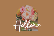 Hafine - Casual Brush, a Handwritten Font by tebaltipislab (Thumbnail 4 of 10)
