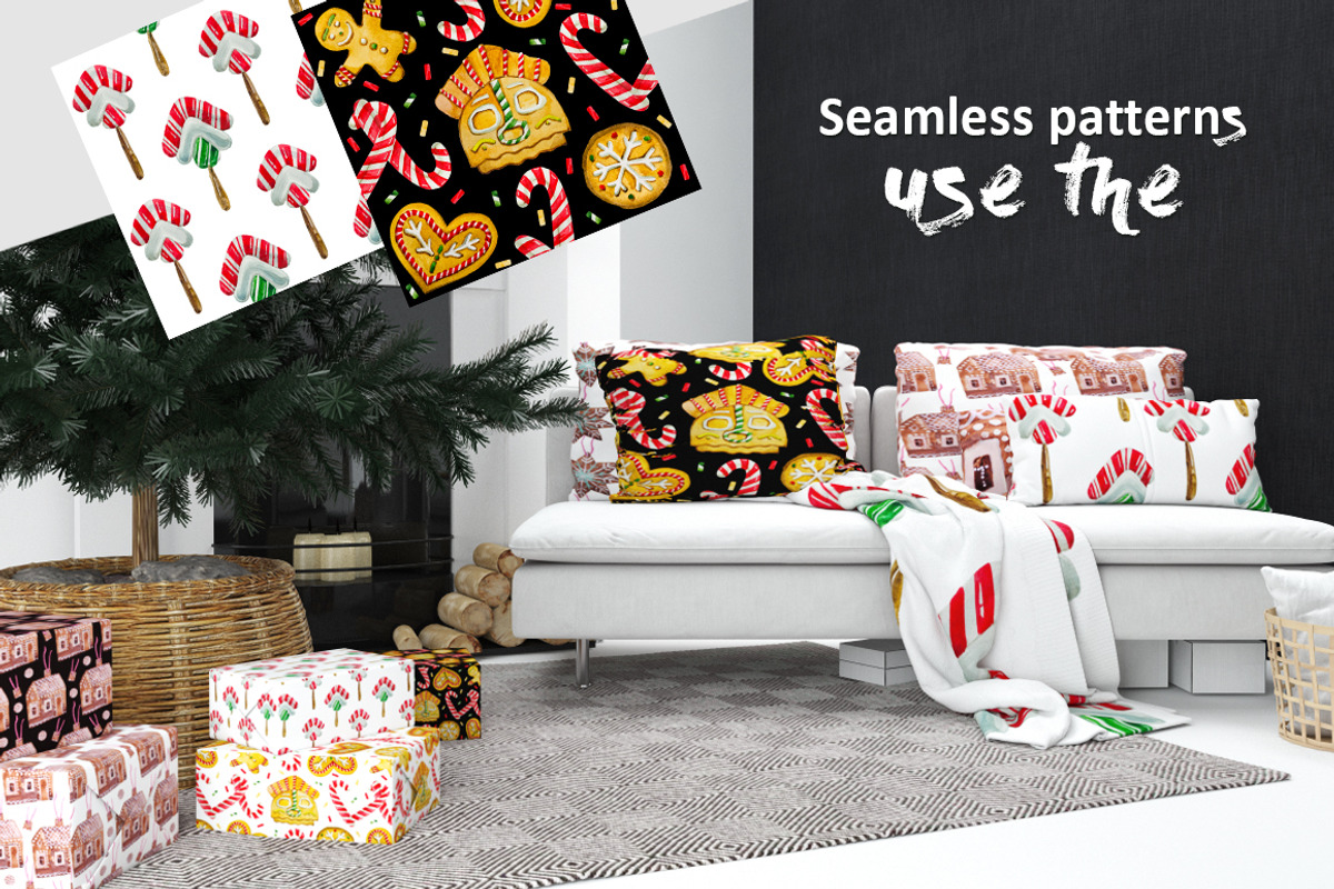 Christmas sweets, an Illustration by Design X0 (Photo 8 of 8)