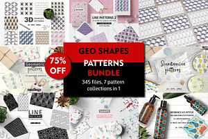 75% OFF Geo Shapes Bundle