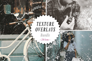 250 Texture Overlays Bundle