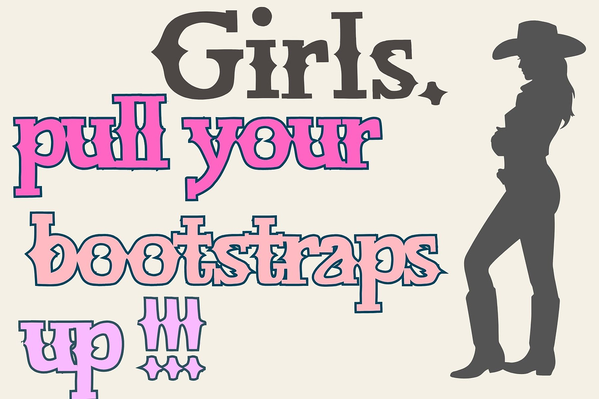 Out West, Multi-Lingual Western Font, a Handwritten Font by Eryn Rose Design (Photo 5 of 15)