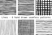 Hand drawn lines - patterns, a Pattern Graphic by Wild Rose (Thumbnail 1 of 11)