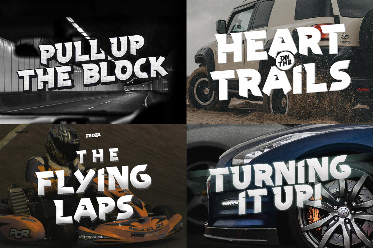 Sport Font Bundle, a Sans Serif Font by Flawless And Co (Photo 5 of 10)