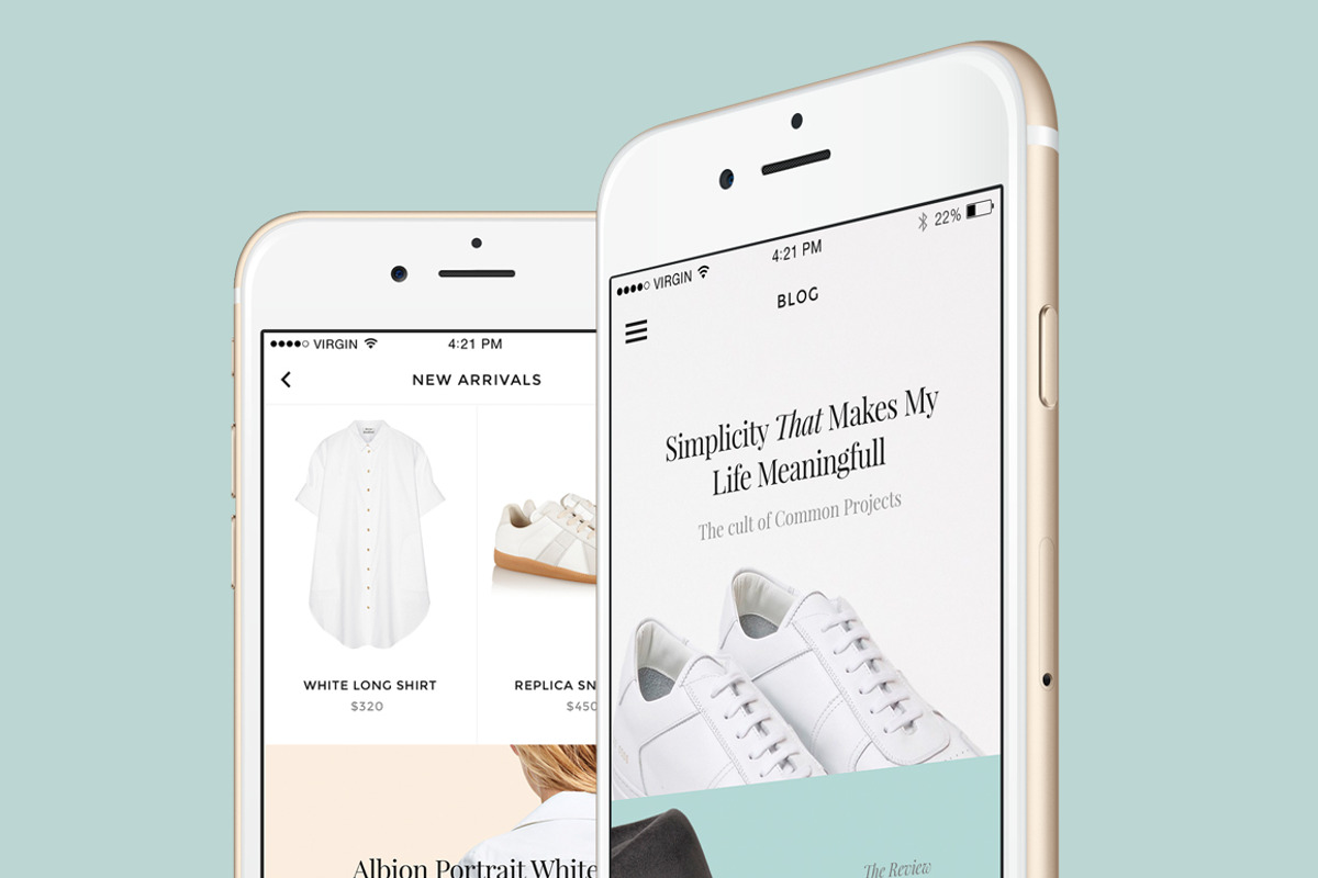 Monobrand iOS UI Kit, an UI Kit Template by Great Simple (Photo 3 of 5)