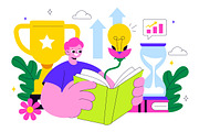 10 Personal Growth Illustration, a Person Illustration by denayunebgt (Thumbnail 4 of 4)