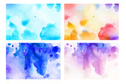 40 Watercolor backgrounds pack, a Texture Graphic by Anttoniu (Thumbnail 3 of 4)