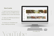Fair YouTube Branding Kit Canva, a Social Media Template by Soul & Maeum Store (Thumbnail 7 of 7)