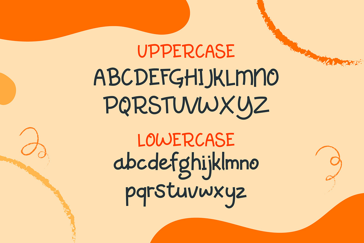 Caramelia - Playful Children Font preview 8