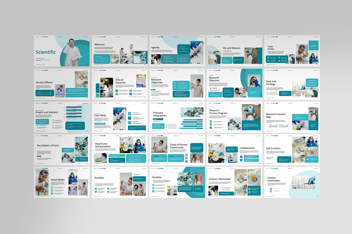 Scientific Presentation Template, a Presentation Template by Spesifikstd (Photo 11 of 11)