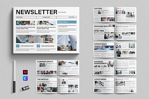 Newsletter Template, a Brochure Template by E-Type