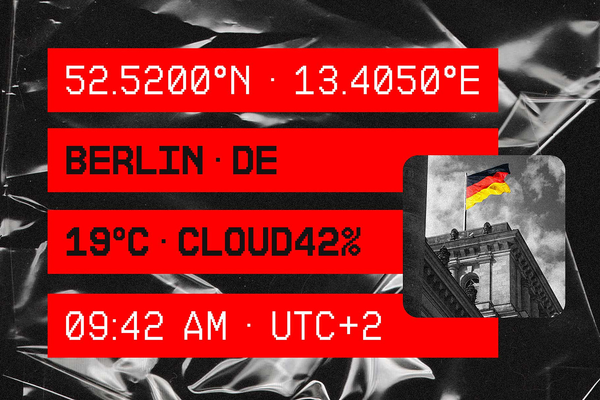 Informix - Monospaced Font, a Sans Serif Font by Arterfak Project (Photo 13 of 13)