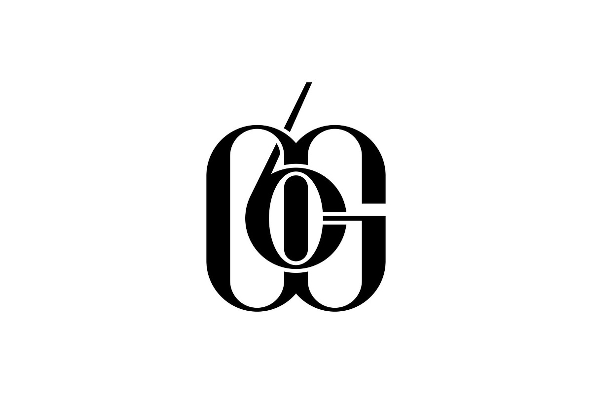 Monogram Initial Letter O6G Logo Des, a Branding & Logo Template by Buqancreative