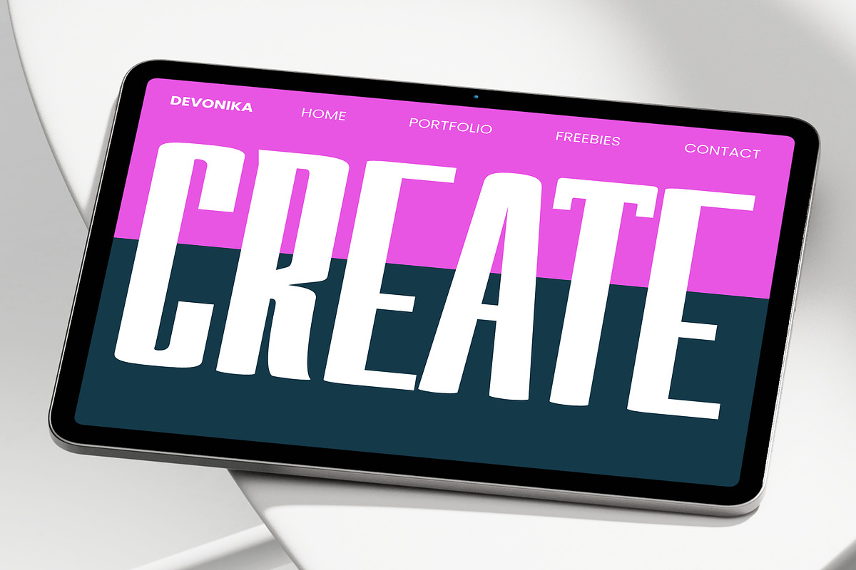 Devonika, a Font by Matra Creative (Photo 4 of 15)