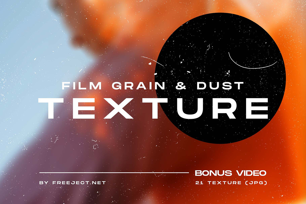 Film Grain & Dust Texture Overlay, a Texture Graphic by freeject.net (Photo 1 of 5)