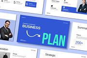 Business Plan Presentation Template, a Presentation Template by Mighty-Slide (Thumbnail 1 of 6)