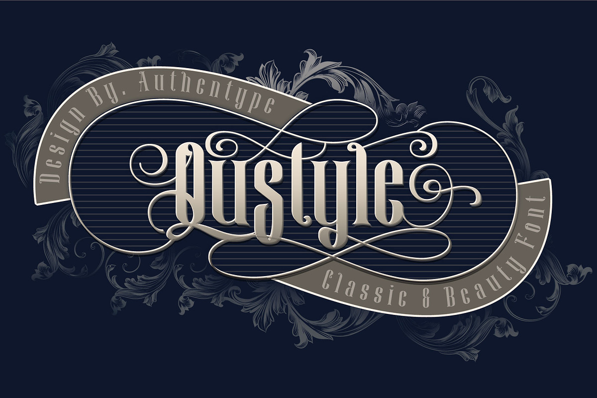 Qustyle Classic Font, a Blackletter Font by AuthenType (Photo 1 of 10)