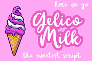 Gelico Milk, a Script Font by Abo Daniel Studio (Thumbnail 1 of 10)