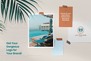 Palm Tree Logo Templates, a Branding & Logo Template by Rukuru Studio (Thumbnail 3 of 5)