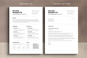 Resume / CV Template, a Resume Template by UX-group (Thumbnail 2 of 7)