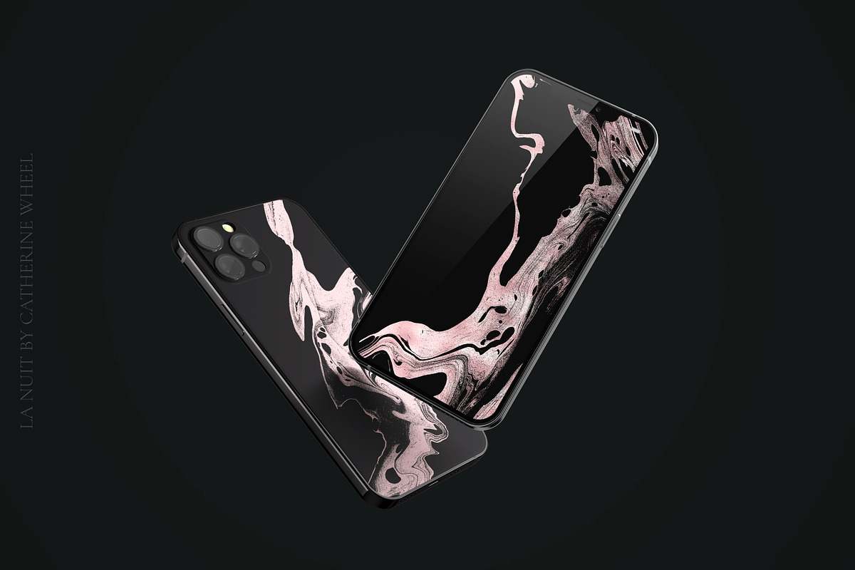 La Nuit Rose Gold Textures, a Texture Graphic by Vintage Digital Textures (Photo 8 of 12)