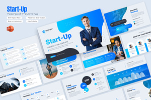 Start-Up PowerPoint Presentation, a Presentation Template by zahidhossainalif