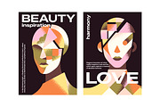 Fashion magazine cover designs set, a Decorative Illustration by PaperTrident (Thumbnail 2 of 3)