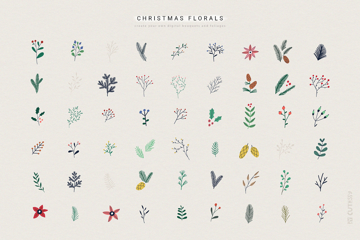 Christmas House Creator | svg png ai, a Seasonal Illustration by Olia (Photo 10 of 28)