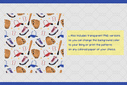 Sports Equipment Graphic Set, a Pattern Graphic by Drafts n Doodles (Thumbnail 11 of 11)