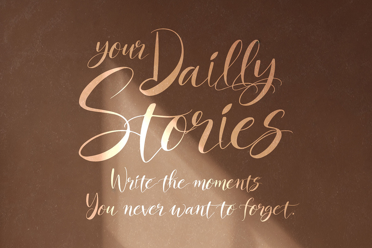 Alerquisant - Naturally Yours, a Script Font by HypeWorksCo (Photo 12 of 18)