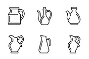 Bundle Olive Oil Brand Icon Set, an Outline Icon by adenpinkstore (Thumbnail 4 of 15)