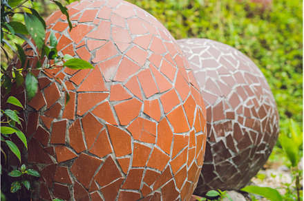 Multicolored eggs in the grass, a Holiday Photo by Elizaveta Galitskaya