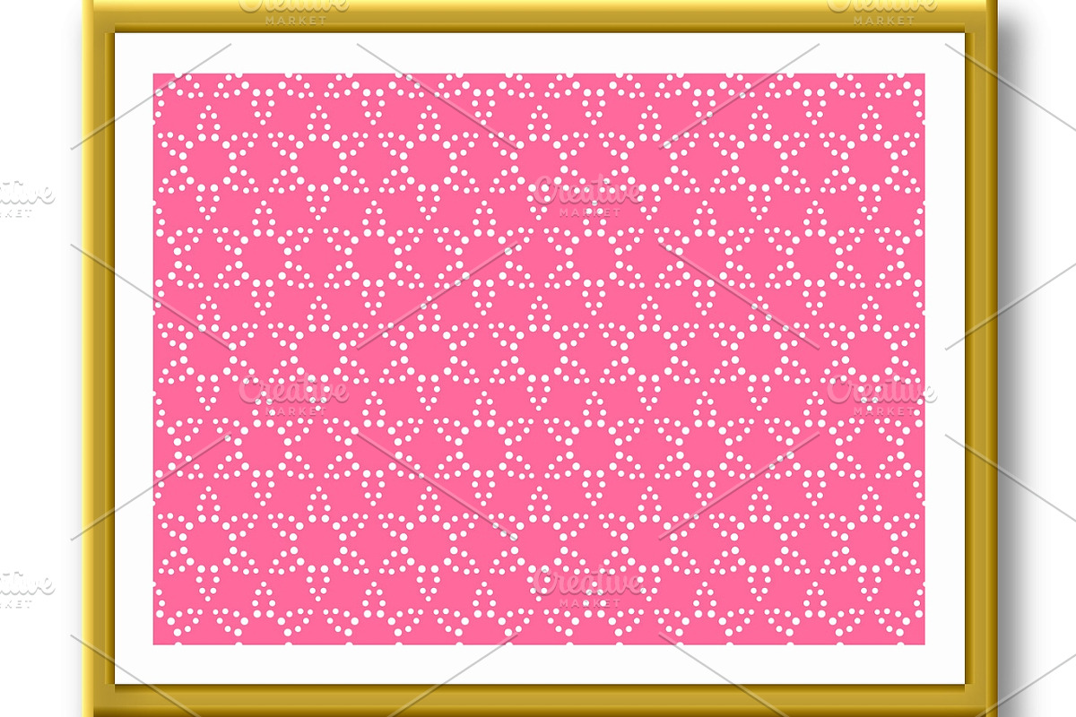 Flower geometric pattern, a Pattern Graphic by RODINA (Photo 2 of 3)
