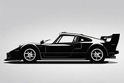 Sports Car Silhouette, an Illustration by balal (Thumbnail 9 of 9)
