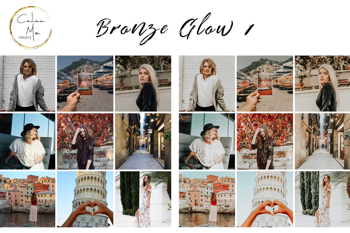 Mobile Lightroom Presets BRONZE GLOW preview 3