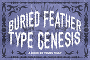 Nether Black Death Metal Font, a Blackletter Font by Letterhend Studio (Thumbnail 6 of 9)