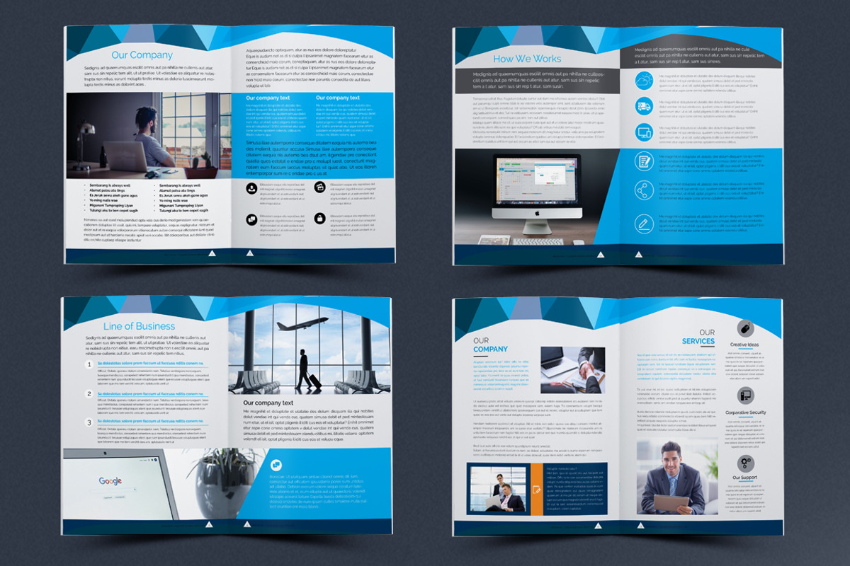 Corporate Brochure, a Brochure Template by artico (Photo 3 of 5)
