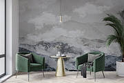 Wallpaper mockup - luxury interior, a Household Mockup by Hunny Badger (Thumbnail 1 of 6)