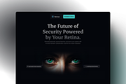 Retinax, a Landing Page Template by Kayode Sasona (Thumbnail 1 of 3)