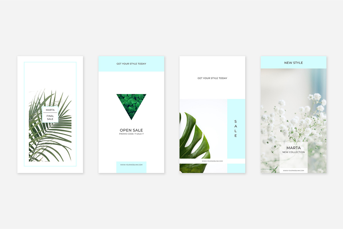 Light CANVA Instagram Stories Pack, a Social Media Template by Swiss_cube (Photo 4 of 10)