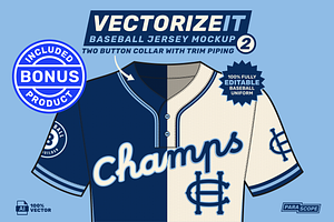 Champion Monograms Font: Baseball 2