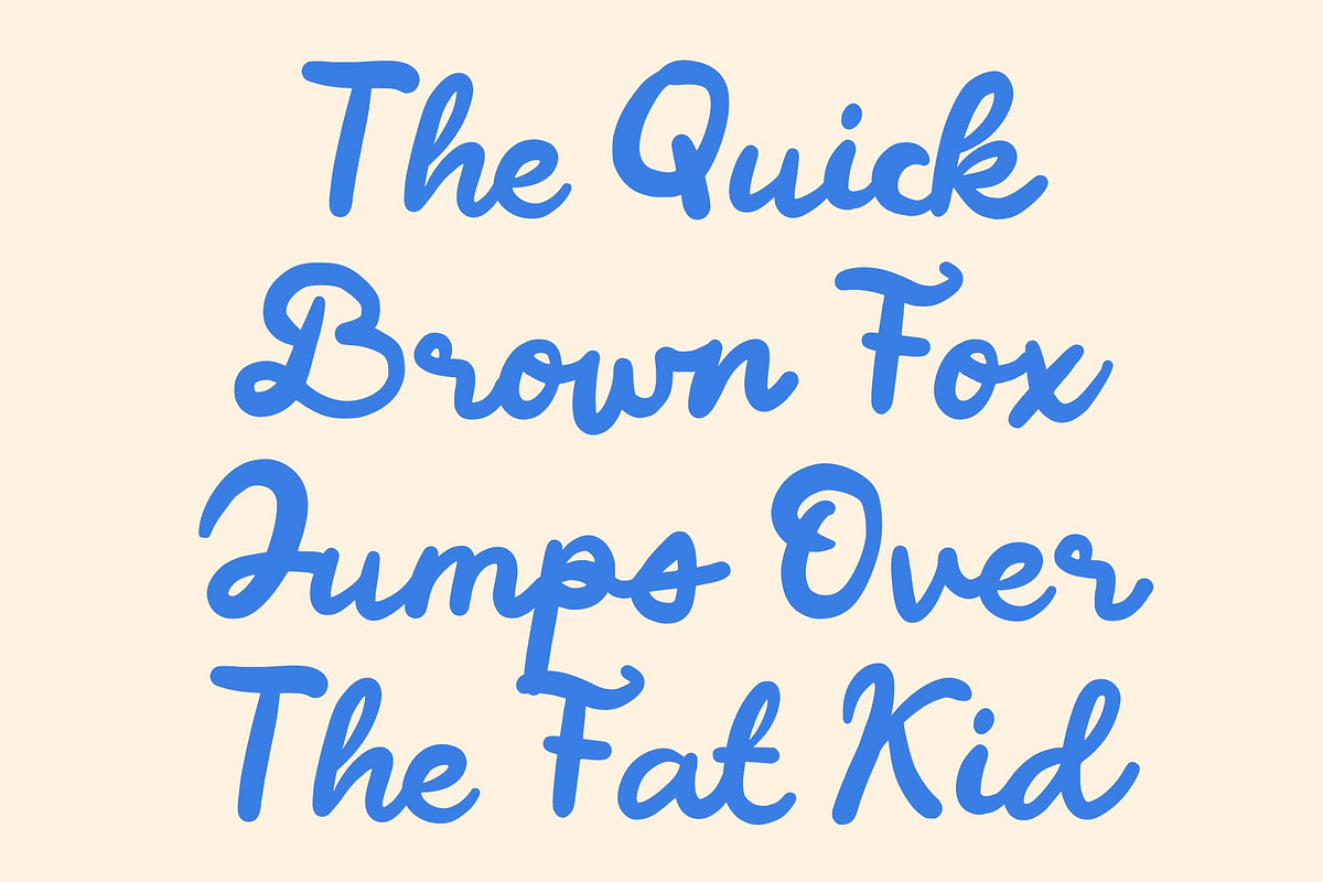 CS Darla – Handwritten Script, a Script Font by Craft Supply Co. (Photo 5 of 8)
