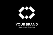Geometric Style - Letter M, a Templates & Theme by Dorst Branding (Thumbnail 3 of 3)