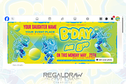 Birthday Social media Template, a Social Media Template by regalDRAW (Thumbnail 3 of 4)