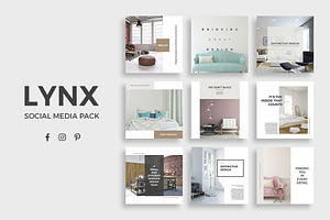 Lynx Social Media Pack, a Social Media Template by SlideStation