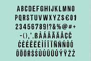 Noir Sticker Font, a Sans Serif Font by Handmadefont (Thumbnail 2 of 15)