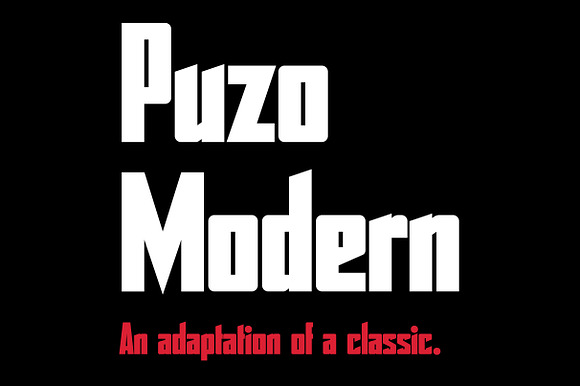 Puzo Modern preview 6