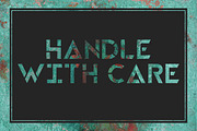 HAZMAT, a Sans Serif Font by Little Fonts (Thumbnail 3 of 10)