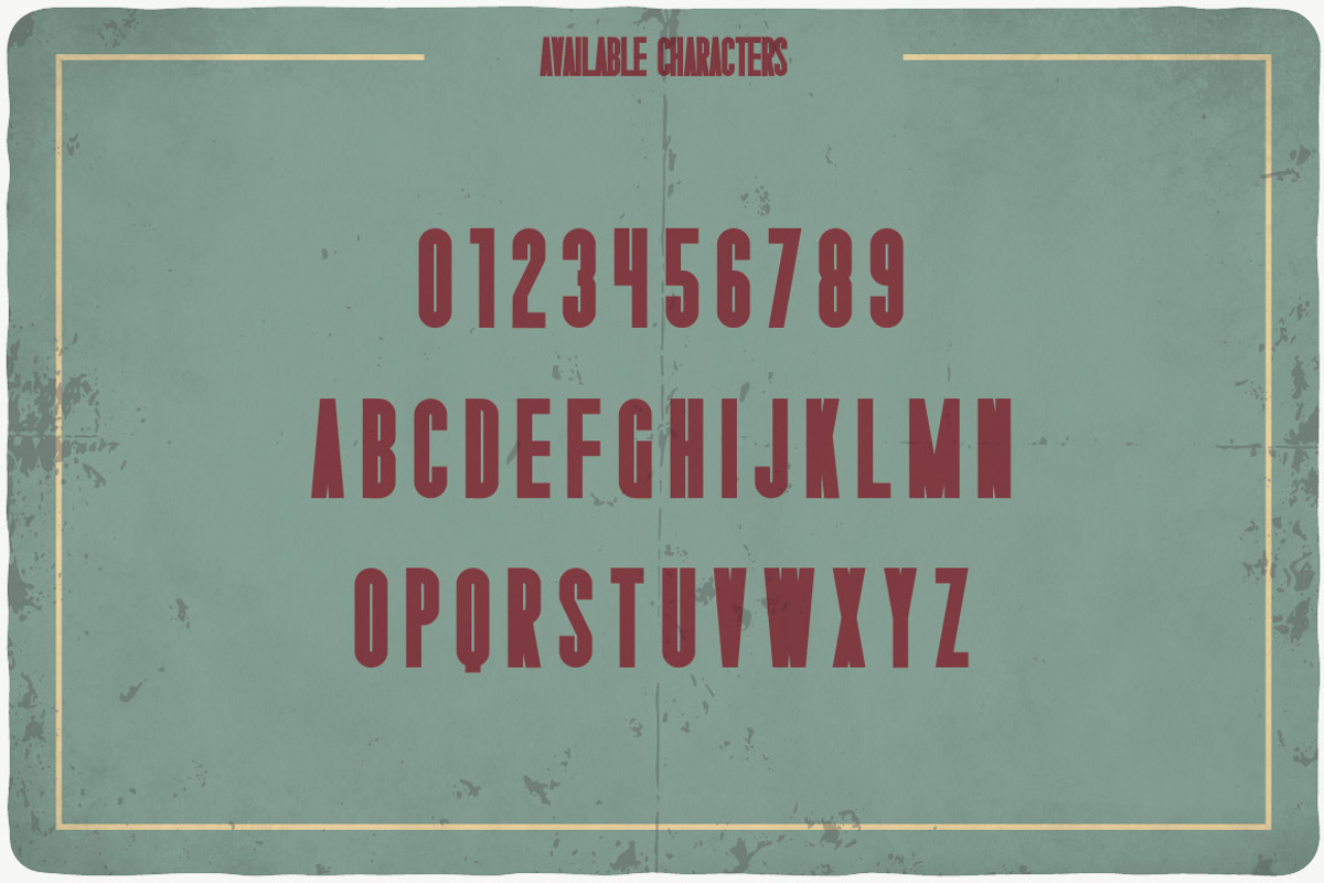 Tight typeface preview 2