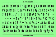 Galber Rounded Rough, a Sans Serif Font by Craft Supply Co. (Thumbnail 8 of 8)
